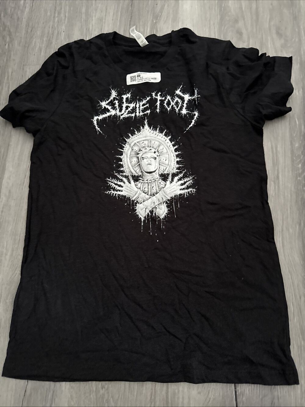 Unisex Suzie Toot Nailed It Tee T-Shirt, Black Heather, Medium